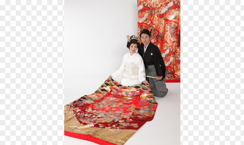 Hanada Tablecloth Kimono Maroon Tradition PNG