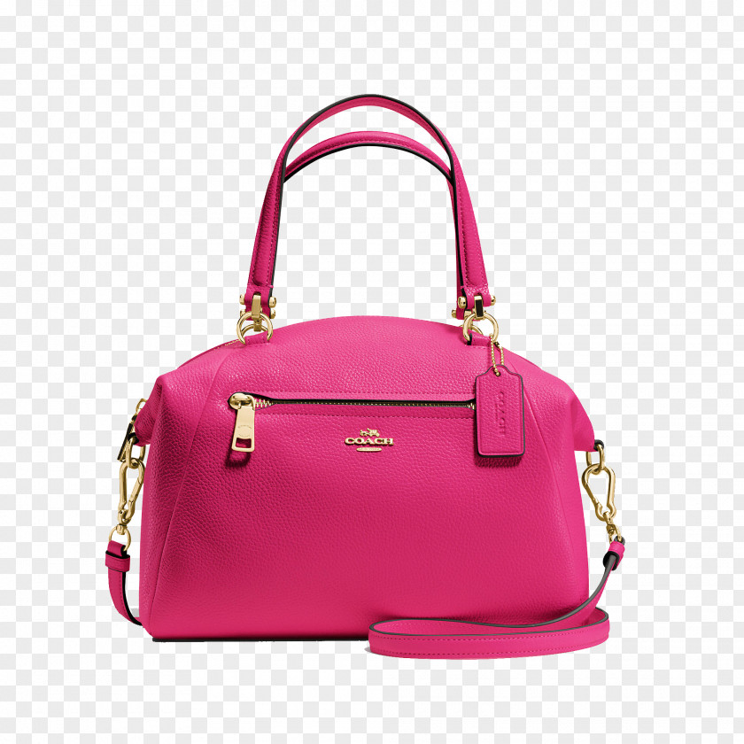 Kou Chi Pink Shell Package Satchel Leather Tapestry Handbag PNG