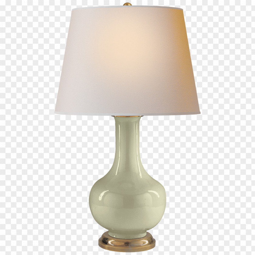 Lamp Celadon Light Porcelain Table PNG