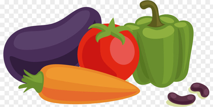 Vector Cartoon Vegetables Vegetarian Cuisine Organic Food Cafe Menu PNG