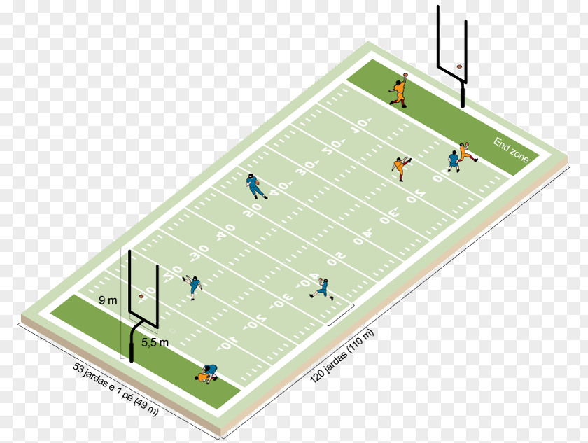 End Zone Sport Club Corinthians Paulista Ball Game American Football Laws Of The PNG