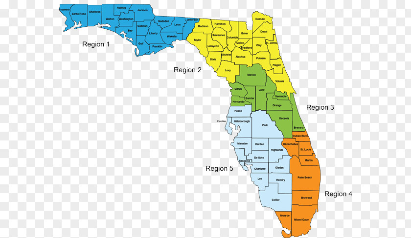 Florida Zip Code Map Pdf Road Orange County, Image World PNG