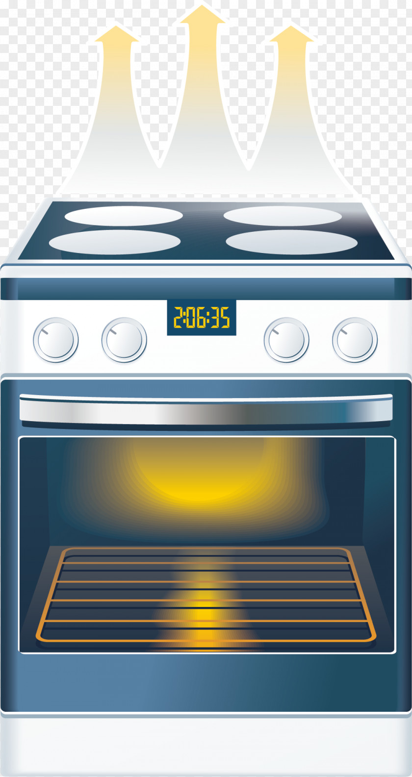 Electric Oven Vector Element Gas Stove Kitchen Electricity PNG