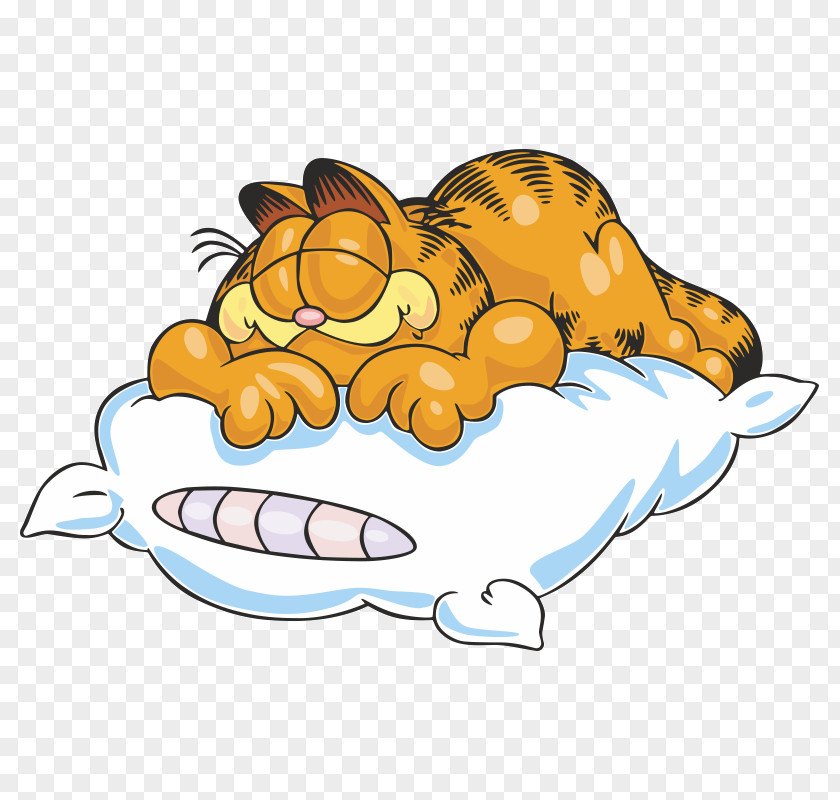 Garfield Night Cartoon Clip Art PNG