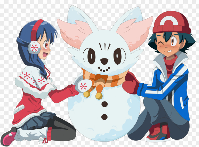 How To Build Snowman Writing Template Ash Ketchum Dawn Fennekin Pokémon Drawing PNG