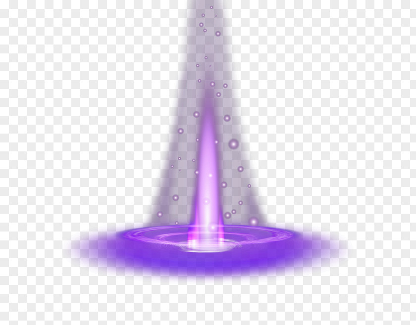 Light Purple Cone PNG