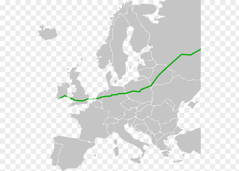 Route European E30 E06 E45 M4 Motorway Omsk PNG