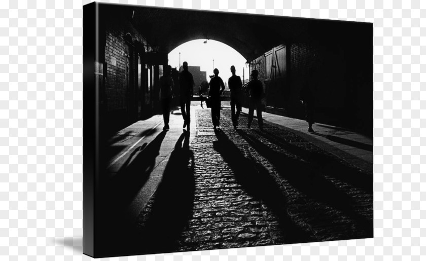 Silhouette Shad Thames Gallery Wrap Picture Frames Shadow PNG