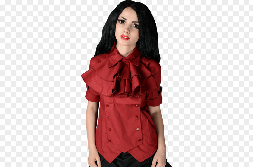 T-shirt Blouse Cravat Sleeve PNG