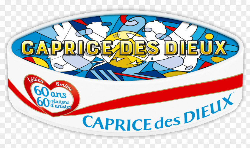 60th Anniversary Caprice Des Dieux Cheese Formatge De Pasta Tova Amb Pell Florida Camembert Brand PNG