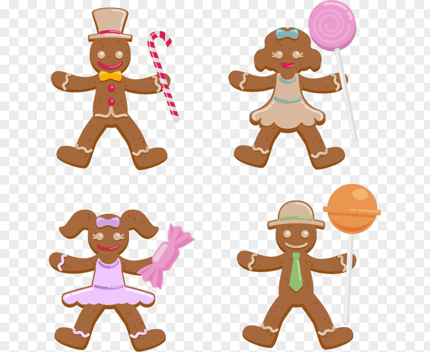 Characters Cookies Lollipop Candy Pirulxedn PNG
