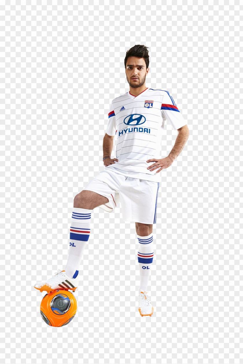 Football Olympique Lyonnais Soccer Player Team Sport Uniform PNG