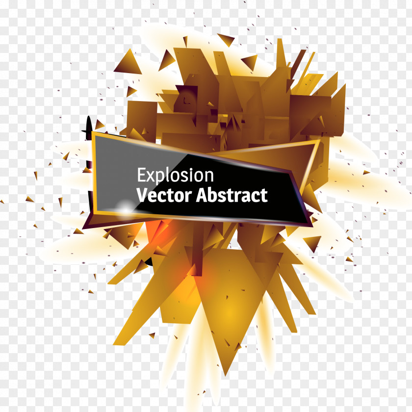 Gold Diamond Image Download Banner Abstract Art Advertising Explosion PNG