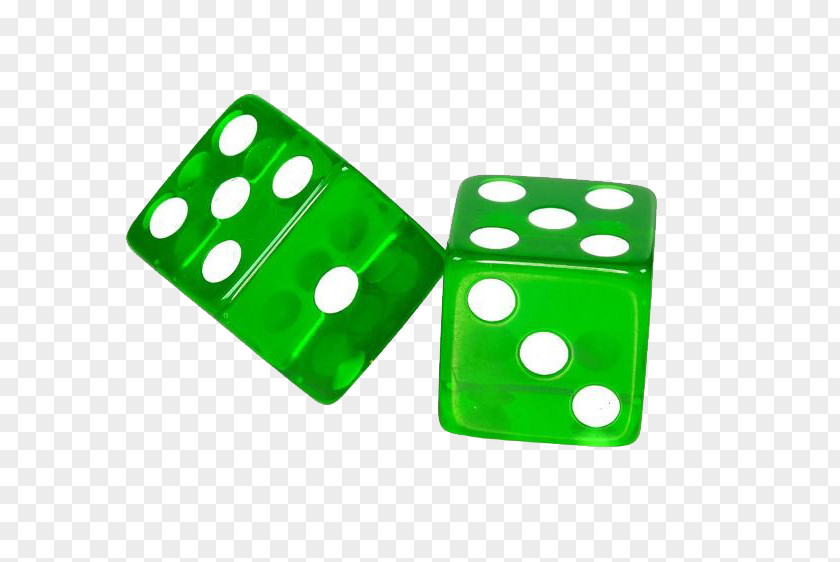 Green Carved Dice Set 30 Seconds Gambling Clip Art PNG