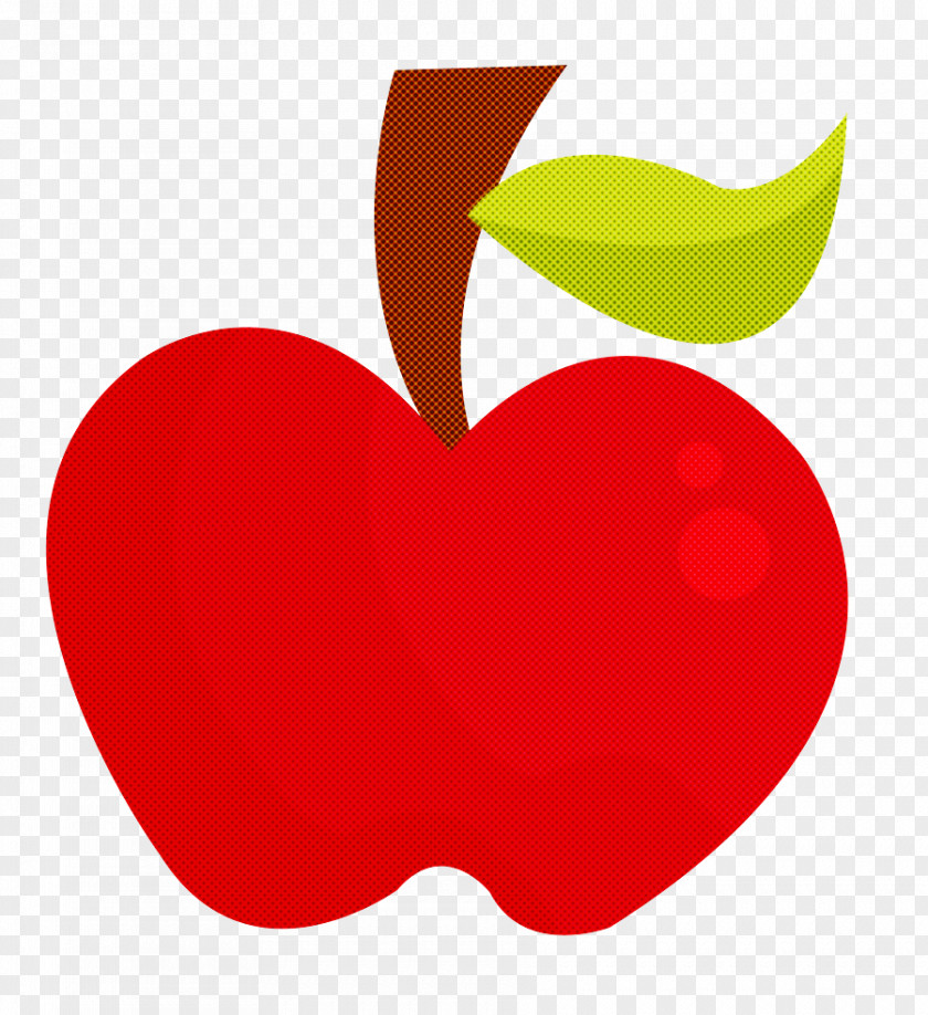 Red Fruit Leaf Apple Plant PNG