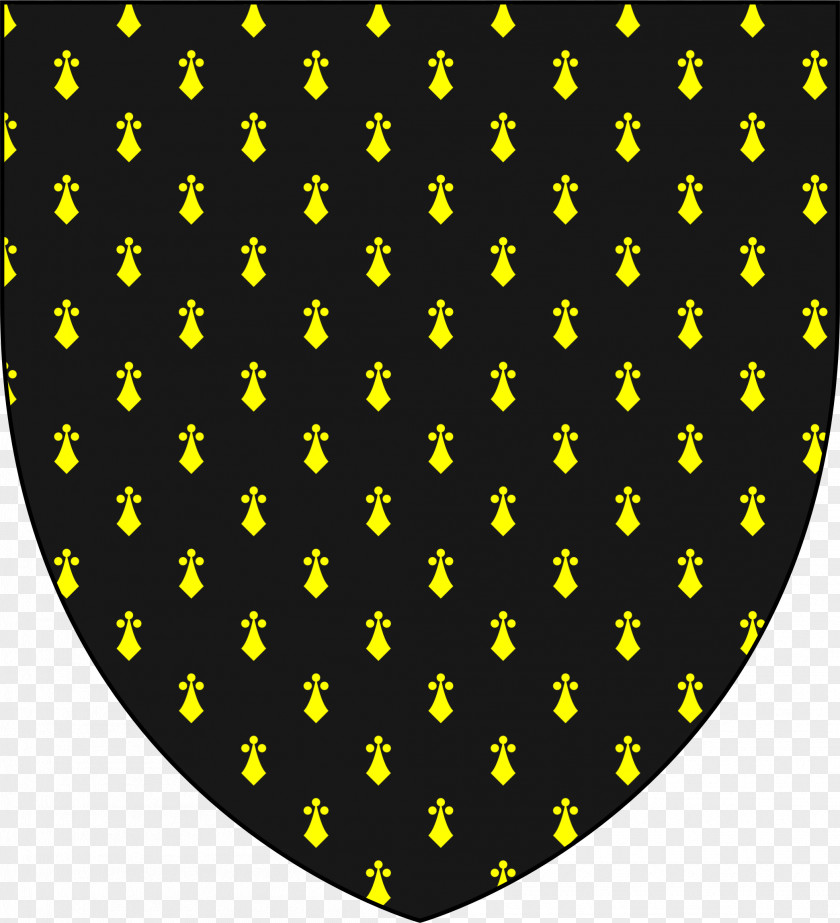 Shield Escutcheon Yellow Heraldry Coat Of Arms Black PNG