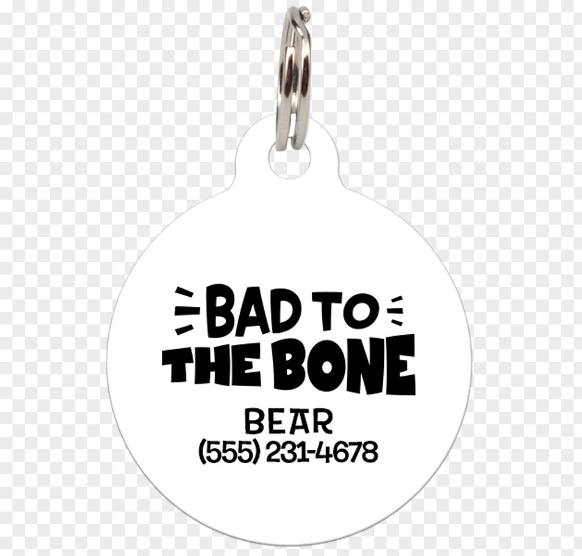 Bad To The Bone Charms & Pendants Font PNG