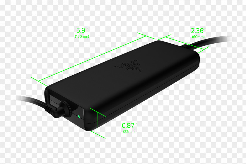 Computer Mouse AC Adapter Power Converters Razer Inc. PNG