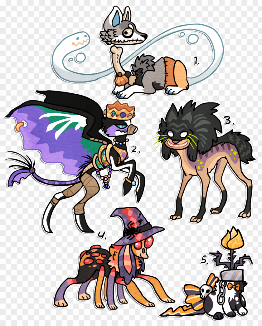 Drawings Of Fantasy Animals Cat Legendary Creature Dog Drawing PNG