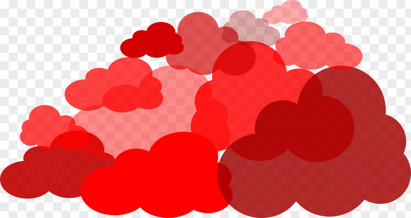 Fire Cloud Red Clip Art PNG
