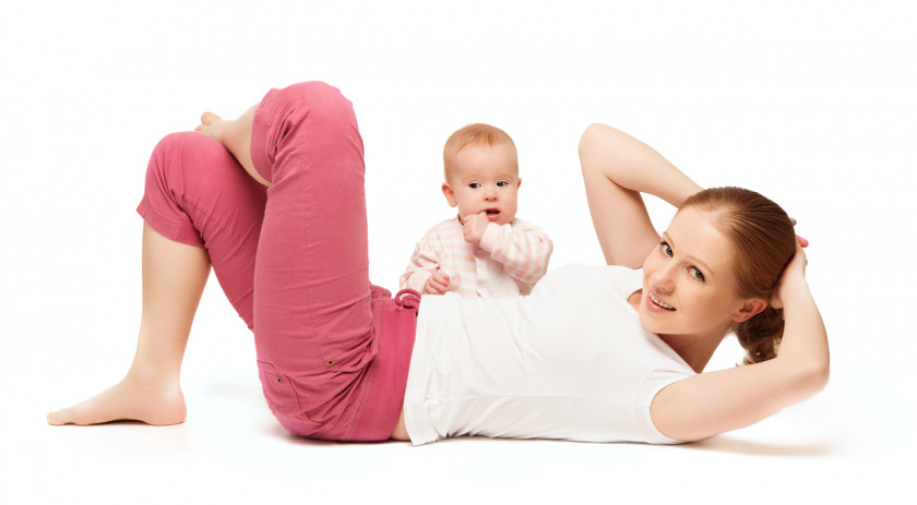 Mother Physical Fitness Exercise Postpartum Period Centre PNG