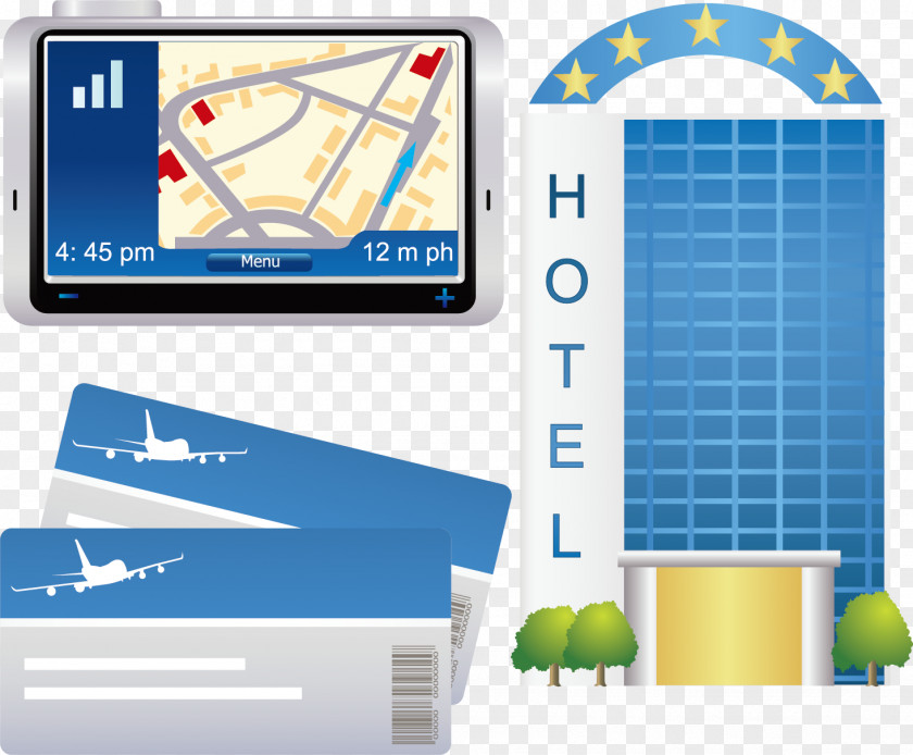 Air Ticket Vector Graphics Hotel Image PNG