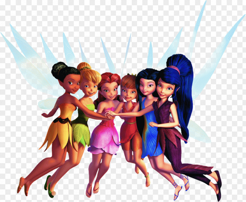 Disney Fairies Tinker Bell Silvermist Vidia The Walt Company PNG