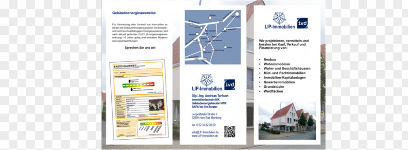 Flyer Travel Real Estate Agent Property Maklervertrag VEGIS Immobilien Verwaltungs- Und Vertriebsgesellschaft MbH PNG