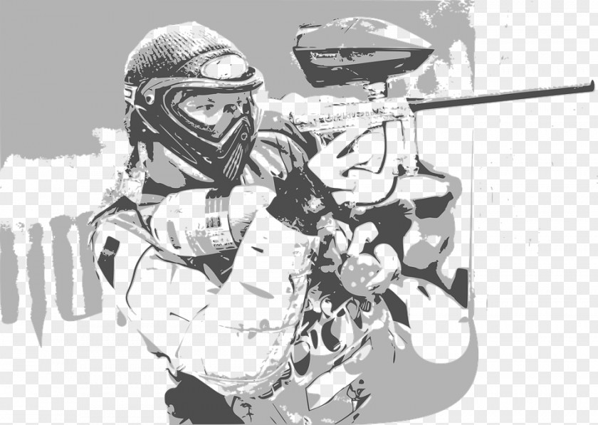 Paintball Player Instagram PNG