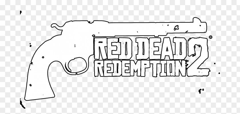 Red Dead Redemption Car Line Art Point PNG