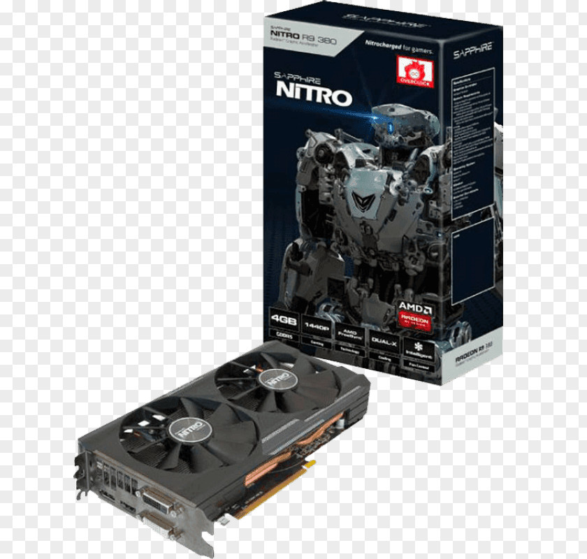 Sapphire Graphics Cards & Video Adapters Technology Digital Visual Interface Radeon GDDR5 SDRAM PNG