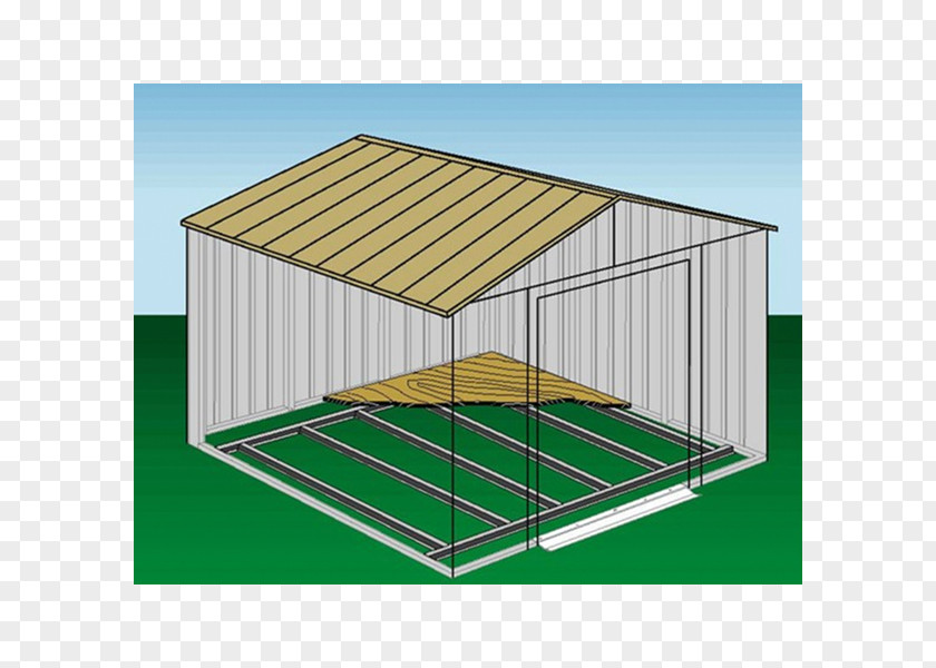 Shading Material Shed Framing Building Floor Steel PNG
