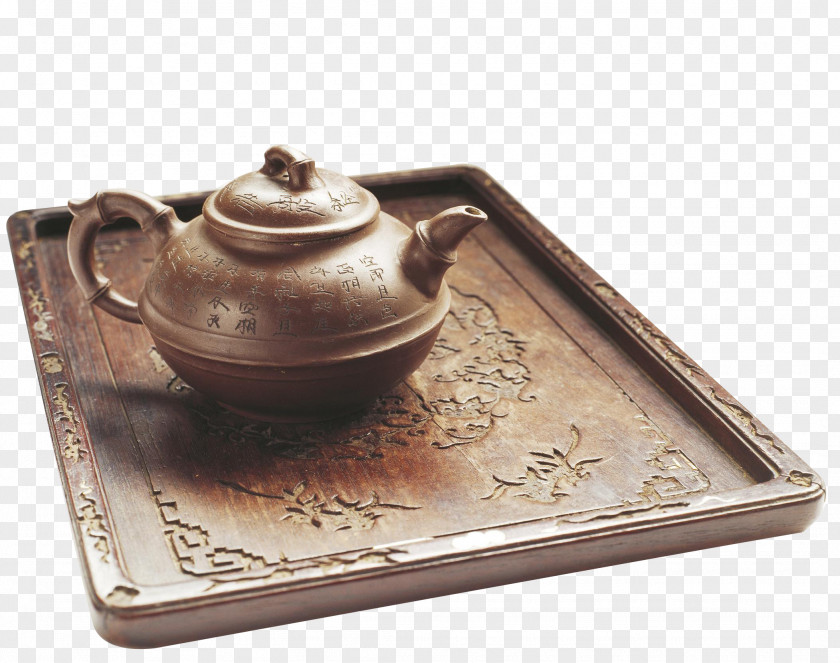Tea Tray Teaware Oolong Teapot PNG