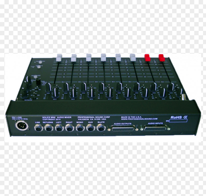 Audio Mixers Sound Electronic Musical Instruments Power Amplifier PNG