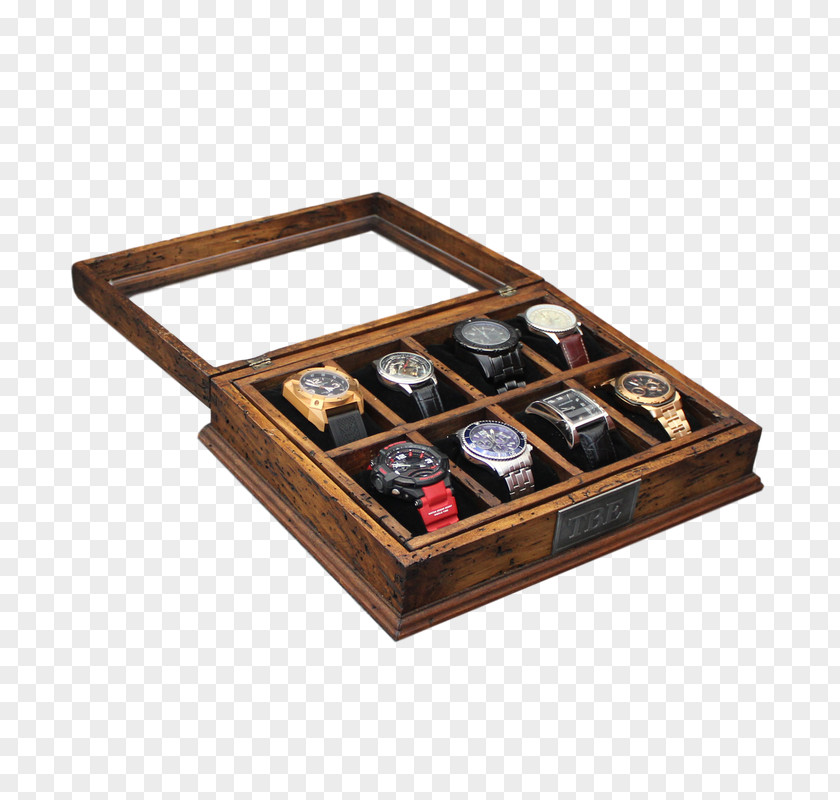 Box Solar-powered Watch Display Case Casket PNG
