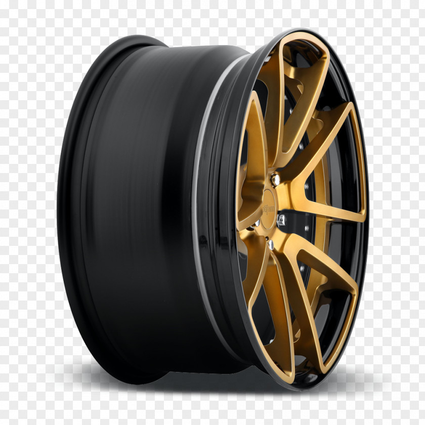 Car Alloy Wheel Rotiform, LLC. Bronze PNG