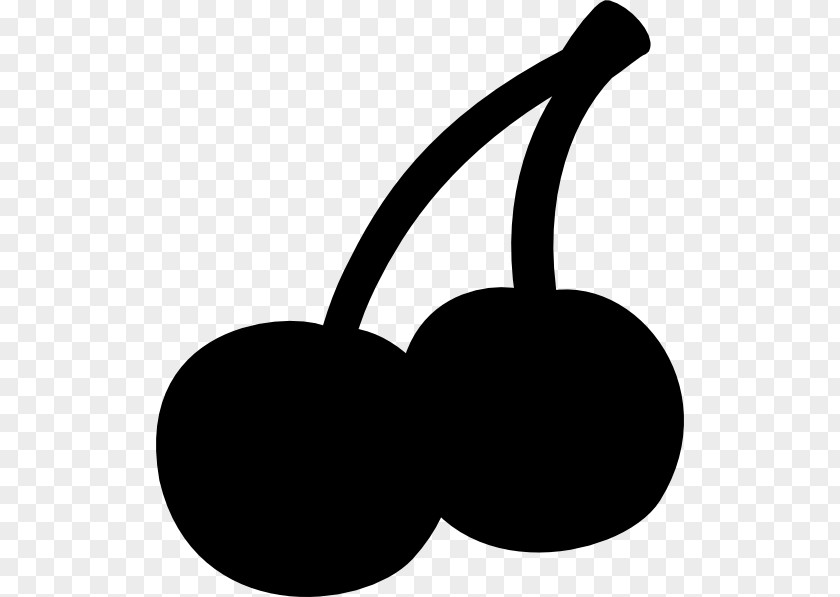 Cherry Black And White Clip Art PNG