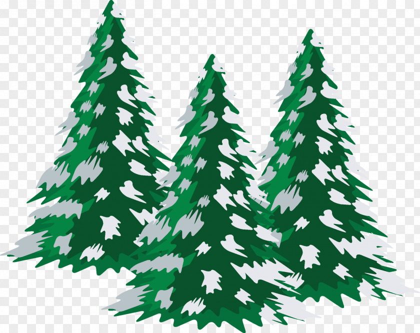 Fir-tree Snow Tree Pine Clip Art PNG