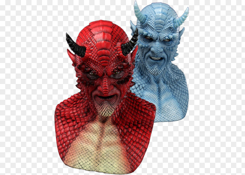 Mask Belial Demon Devil Costume PNG