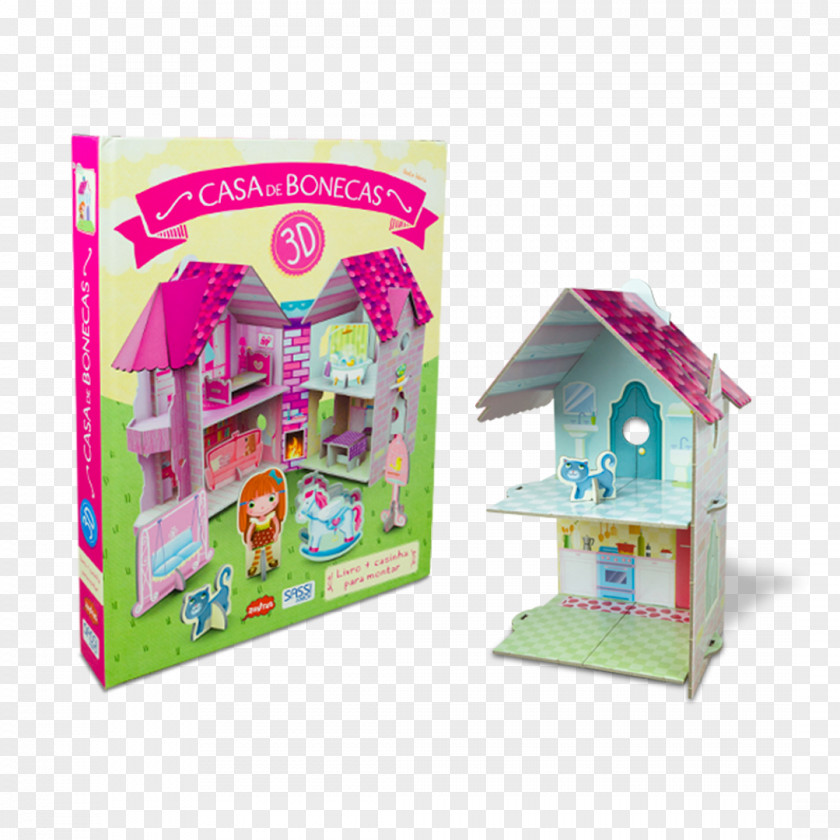 Casa De Boneca Dollhouse Toy Game Child PNG