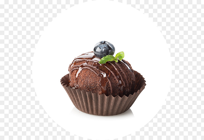 Chocolate Cake Cupcake Ganache Truffle Muffin PNG