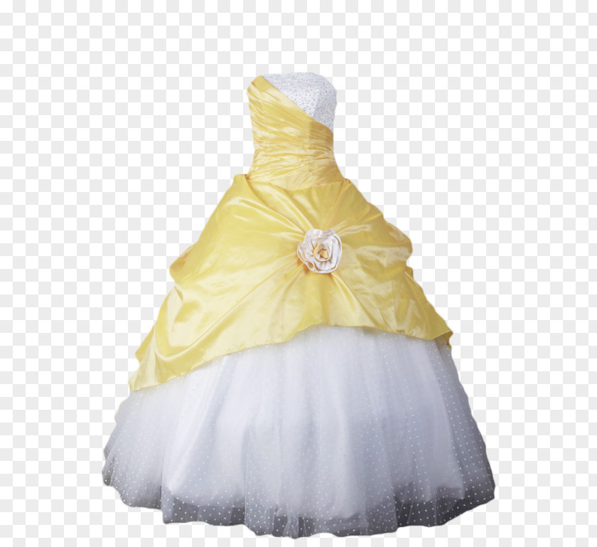 Yellow Gown Wedding Dress Ball Clip Art PNG