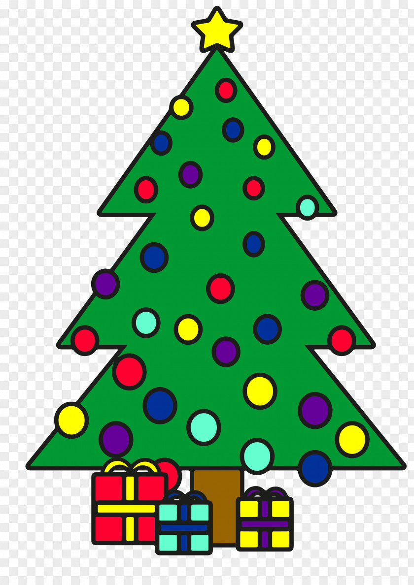 Christmas Tree Clip Art PNG