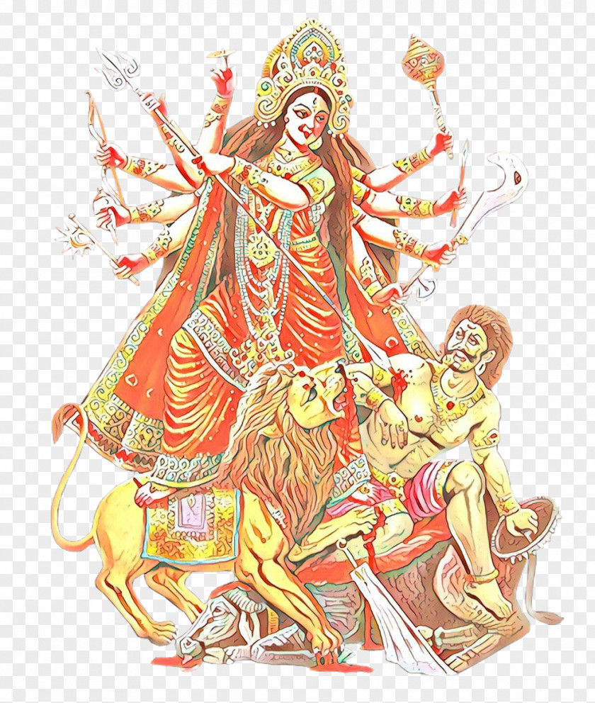 Durga Kali Ganesha Illustration Parvati PNG