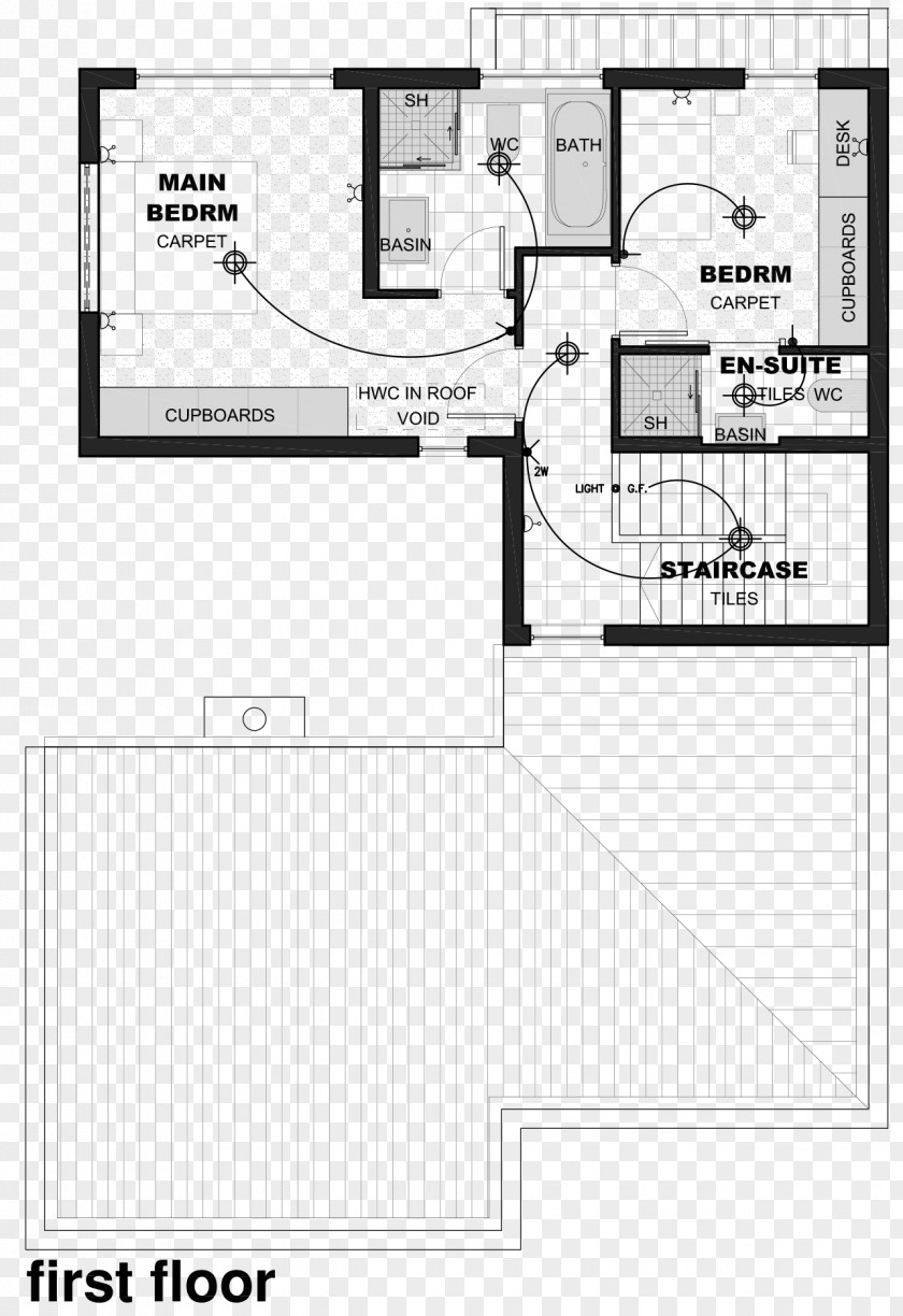 House Floor Plan Paper Architecture PNG