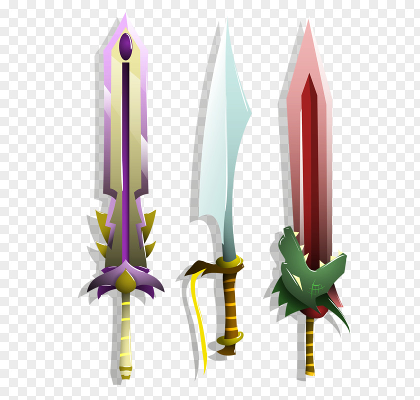Three Small Sword PNG