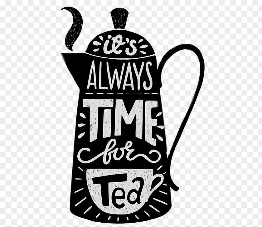 Tea Time Sticker Adhesive Decal Epoxy PNG