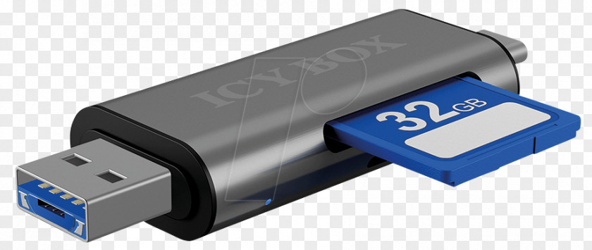 USB Card Reader Secure Digital MicroSD Flash Memory Cards PNG