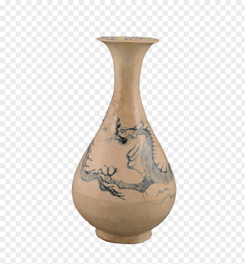 Vase Blue And White Pottery Ceramic PNG