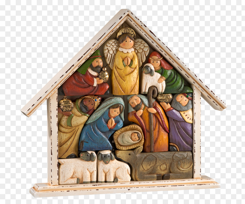 Christmas Nativity Scene Rothenburg Ob Der Tauber Käthe Wohlfahrt Figurine PNG